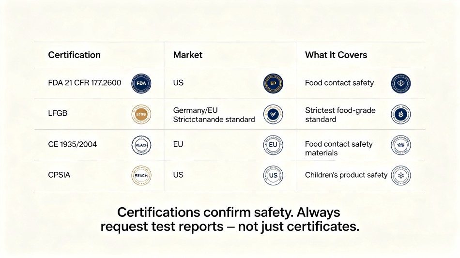 What Certifications Should Buyers Look For? What Certifications Should Buyers Look For?