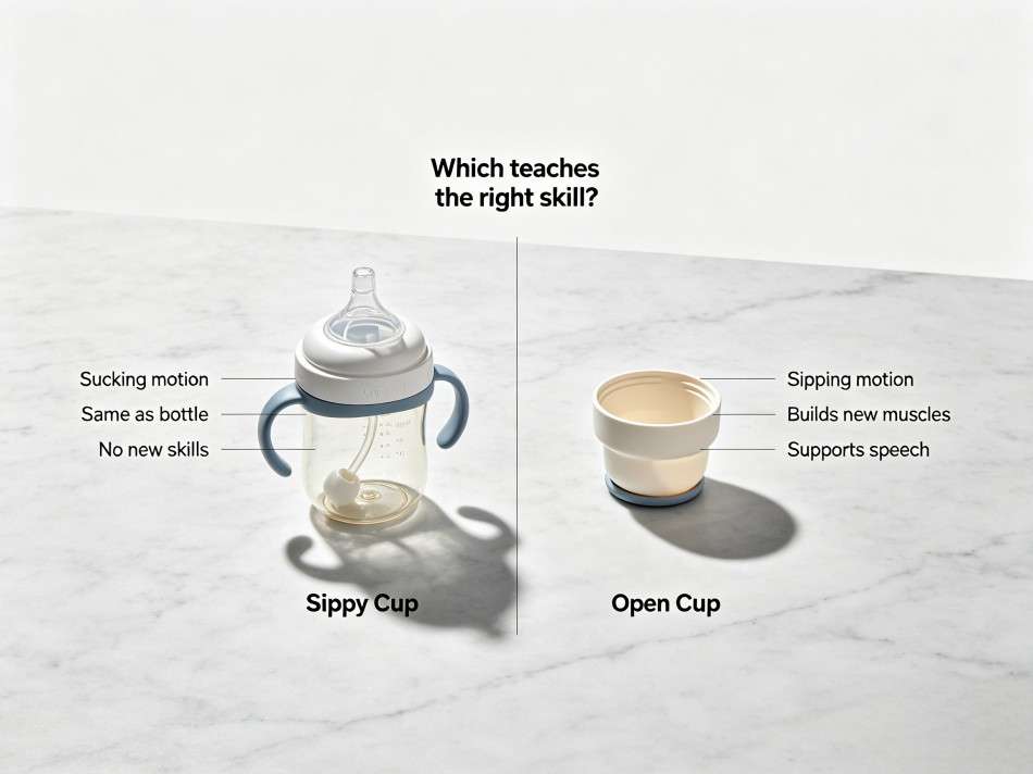 When Should Babies Start Using Open Cups?