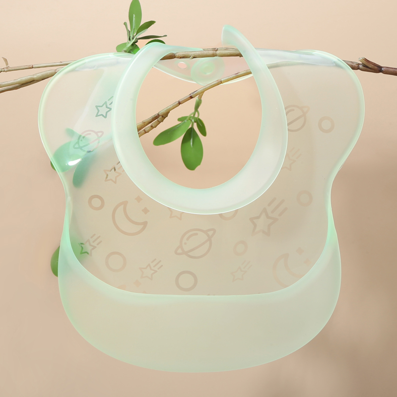 Silicone Bibs with Food Catchers