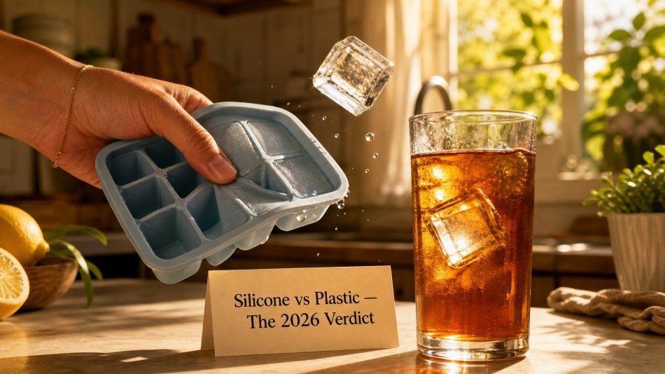 Silicone Ice Cube Trays vs Plastic