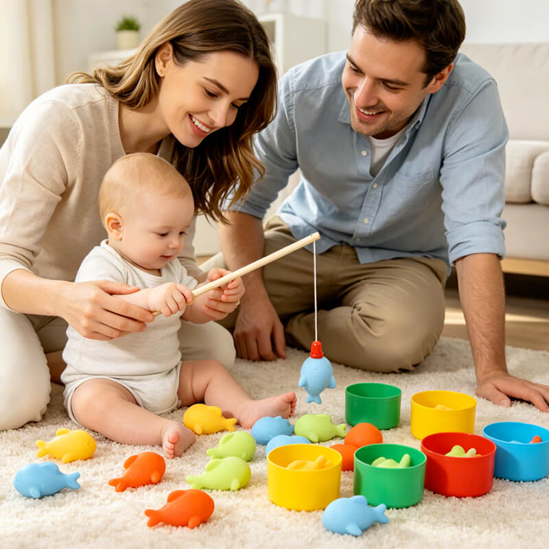 Magnetic Fishing Bath Toy