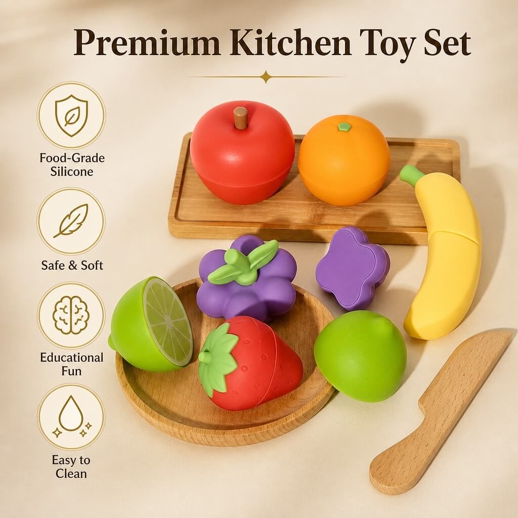 Fruit Cutting Toy Set
