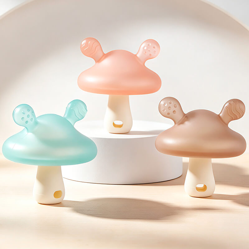 custom silicone teether manufacturer for infants