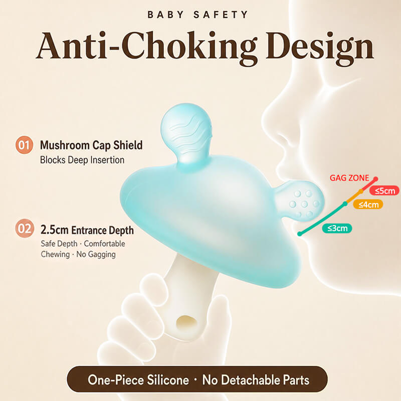 mushroom teething toy wholesale supplier