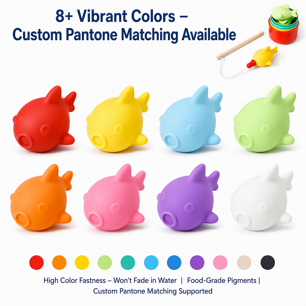 custom color silicone fish toy.jpg
