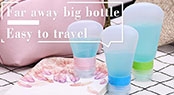 silicone travel size bottles