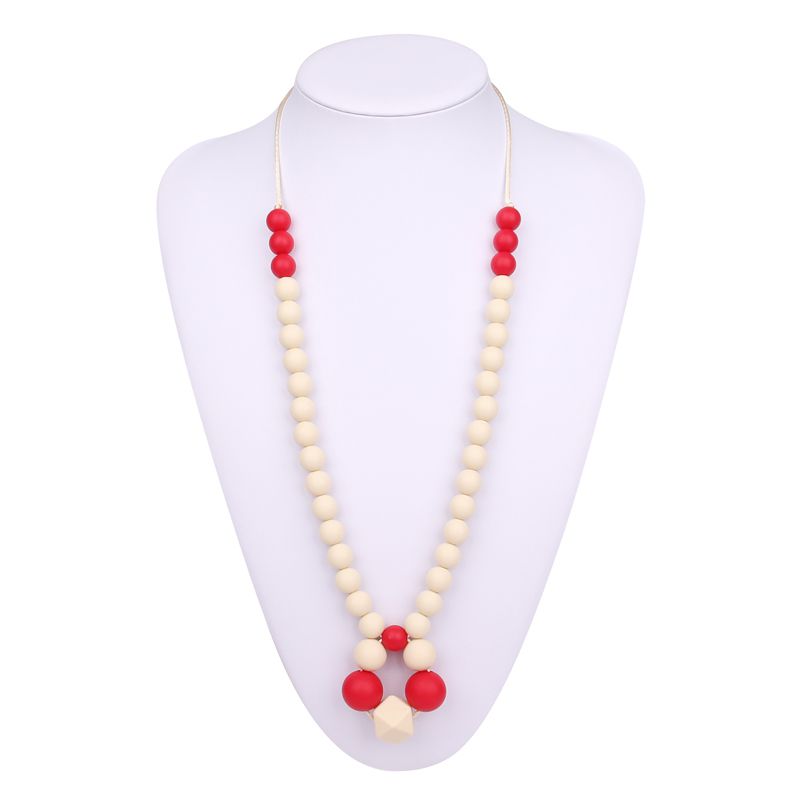 teething bead necklace for mom