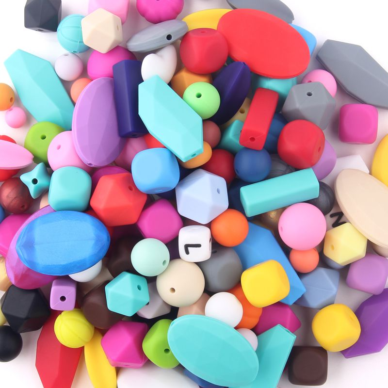 Bpa Free Silicone Beads for teething