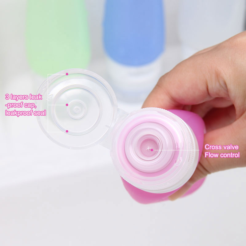 Travel Squeeze Bottles, Travel Size Toiletry Container