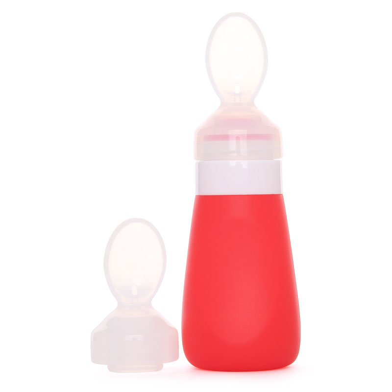 silicone baby spoon