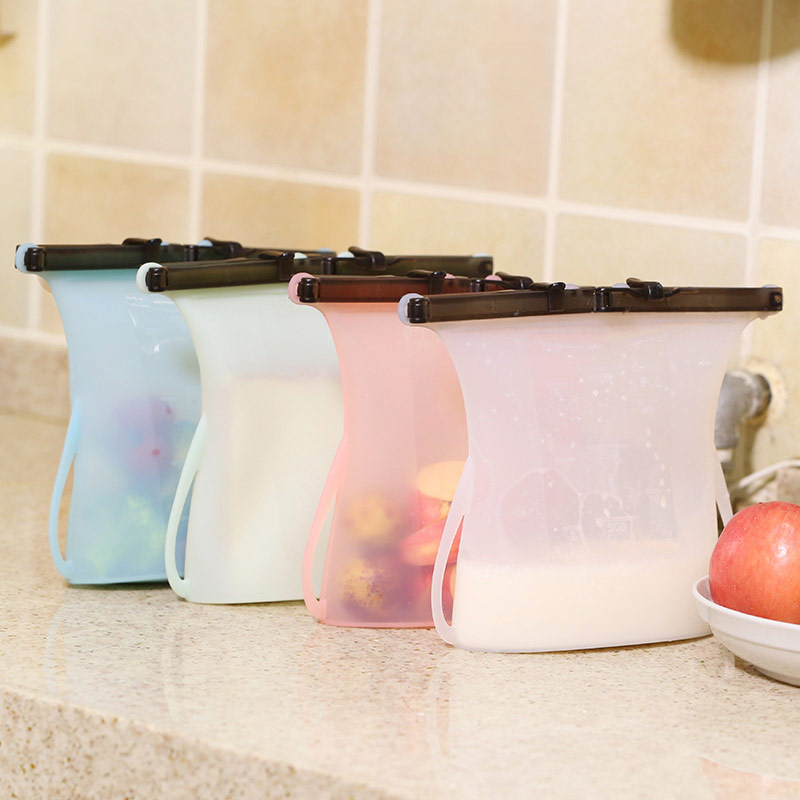 Silicone Storage Bags | Reusable Silicone Bags for Food|Silicone storage bags