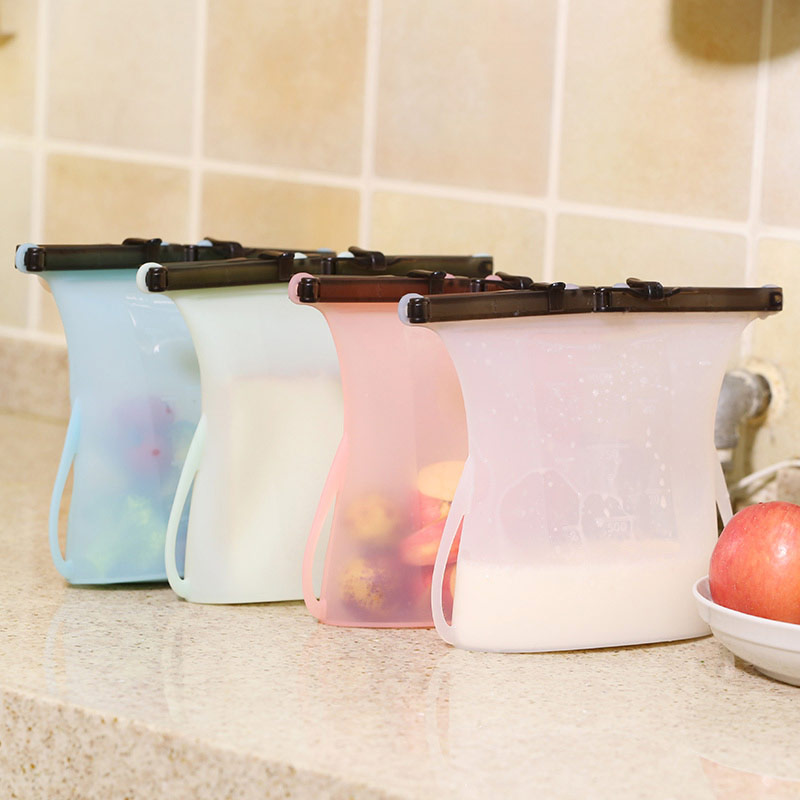 Silicone storage bags