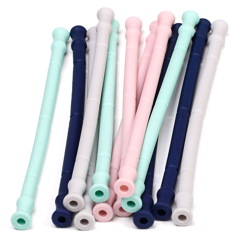 silicone drinking straws