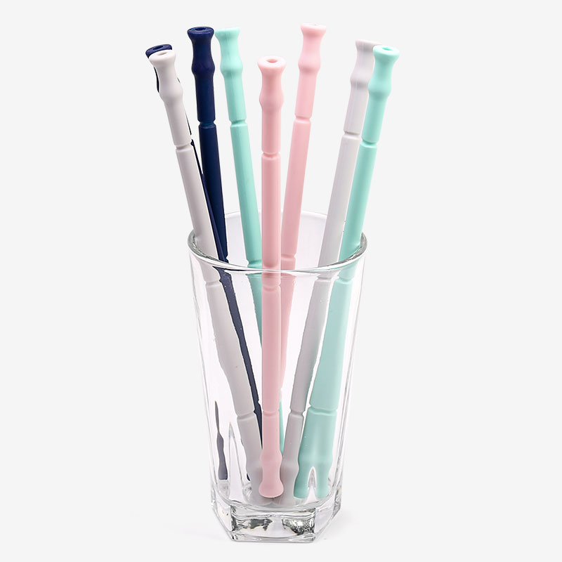 silicone drinking straws