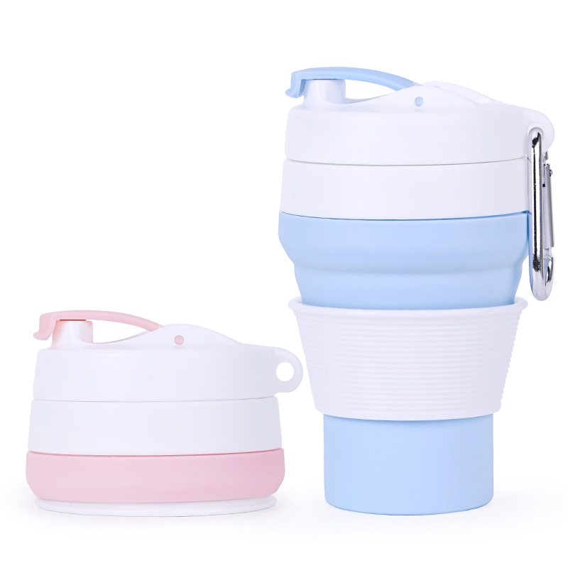 collapsible travel mug