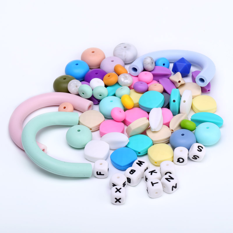 BULK ORDER (100 pcs and up) 12mm Silicone Letter Beads Food Grade, BPA –  SIMPLY SUNSHINE BABY