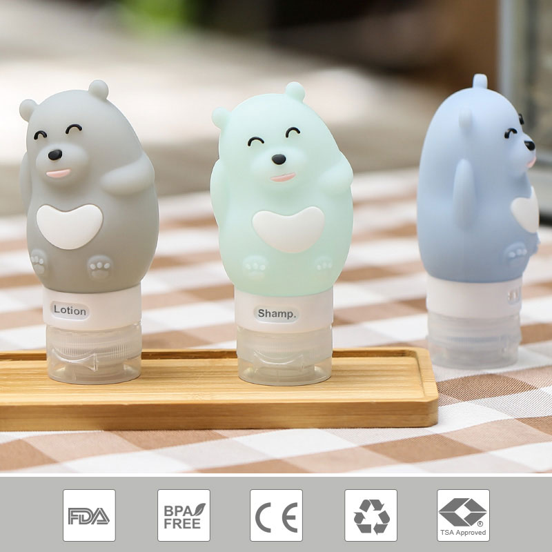 empty shampoo bottles