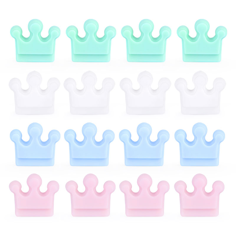 food grade silicone beads crown