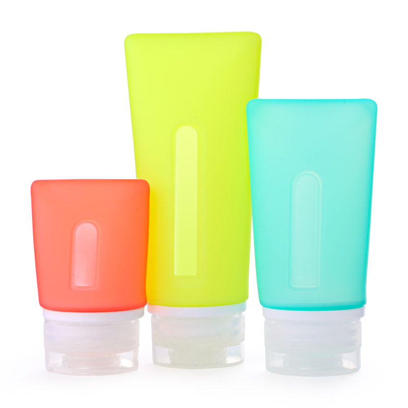 silicone travel bottles