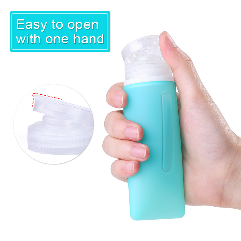 silicone travel bottles