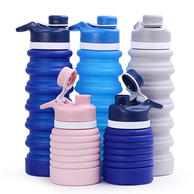 Foldable Silicone Water Bottle for School Students, 580ml(20oz) - WBI0 –  elbotella