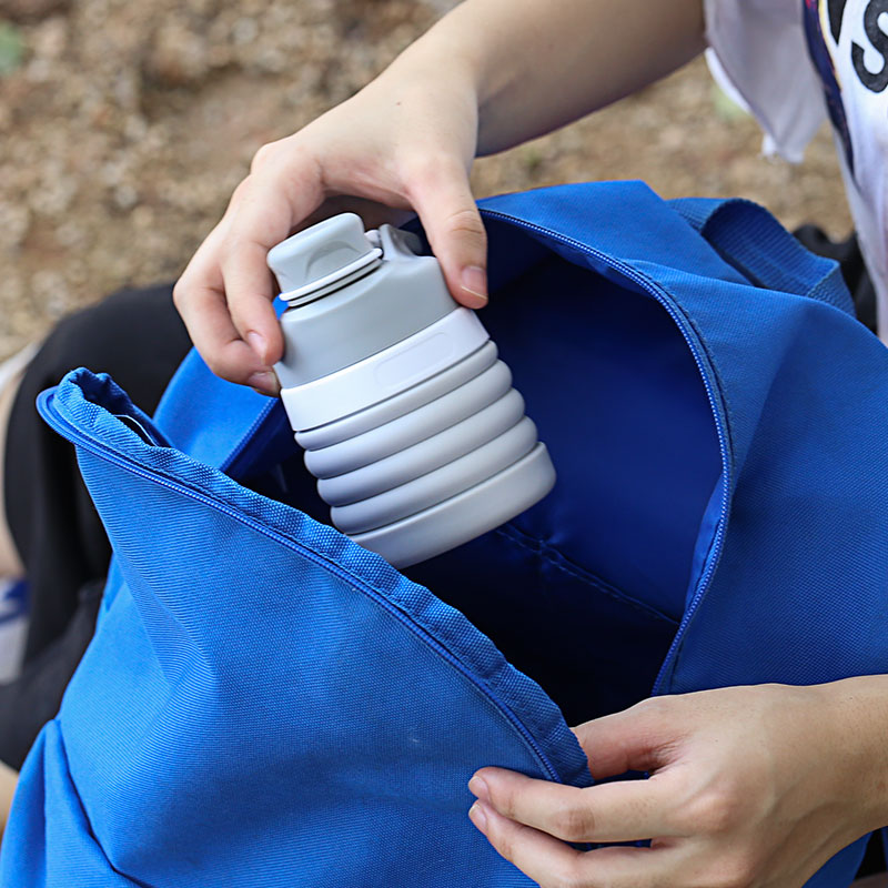 collapsible silicone water bottle S