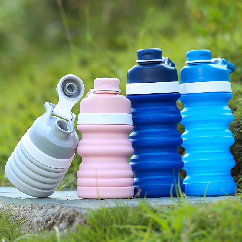 collapsible silicone water bottle S