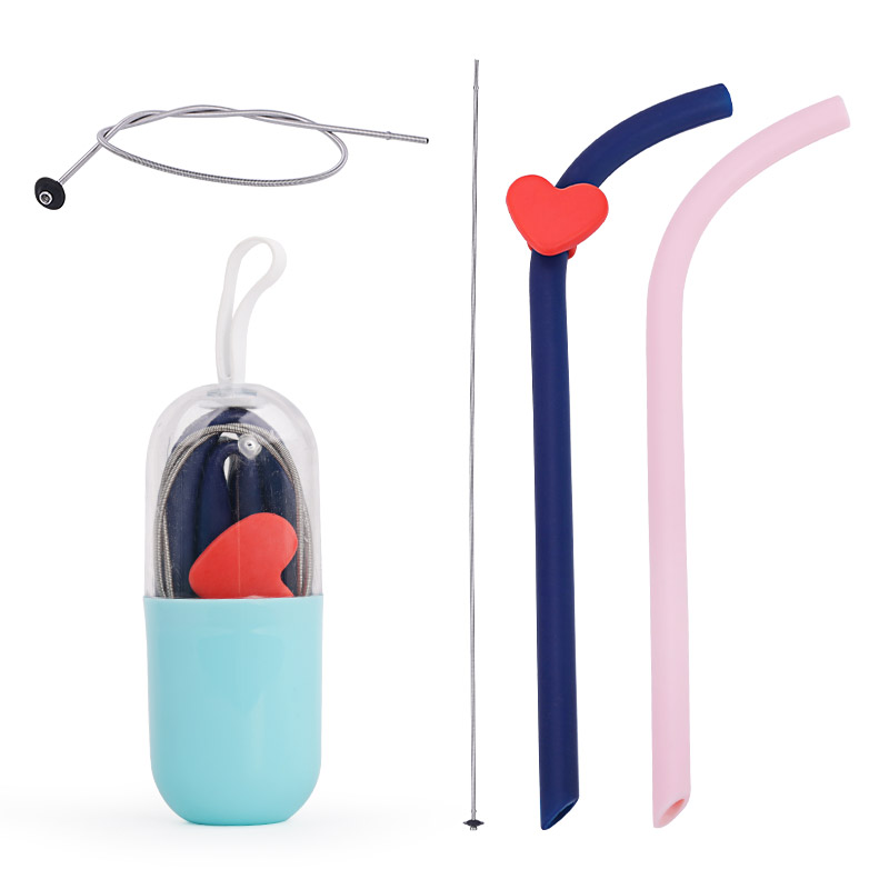 silicone drinking straws