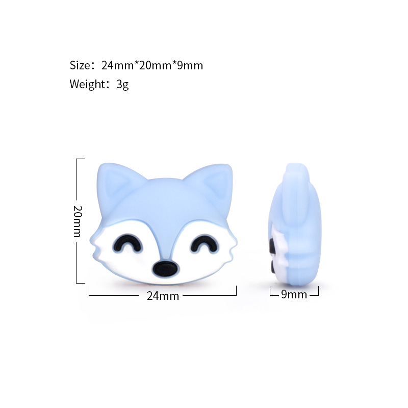 silicone bead teether