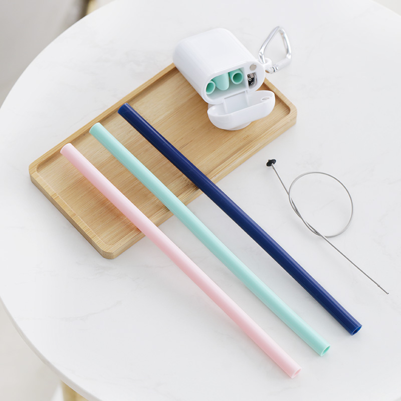 reusable straw keychain