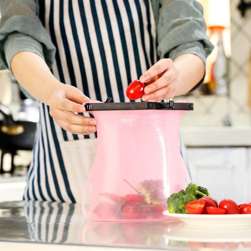 silicone freezer bags