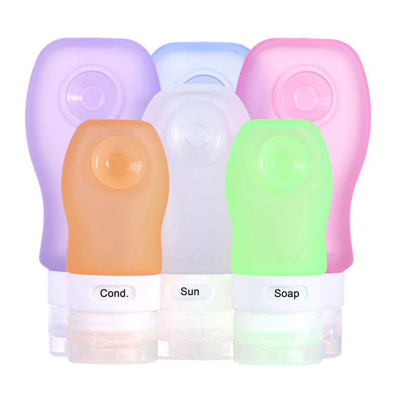 silicone travel containers