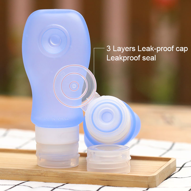 silicone travel containers