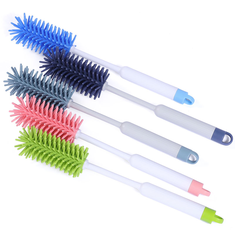 silicone bottle brush