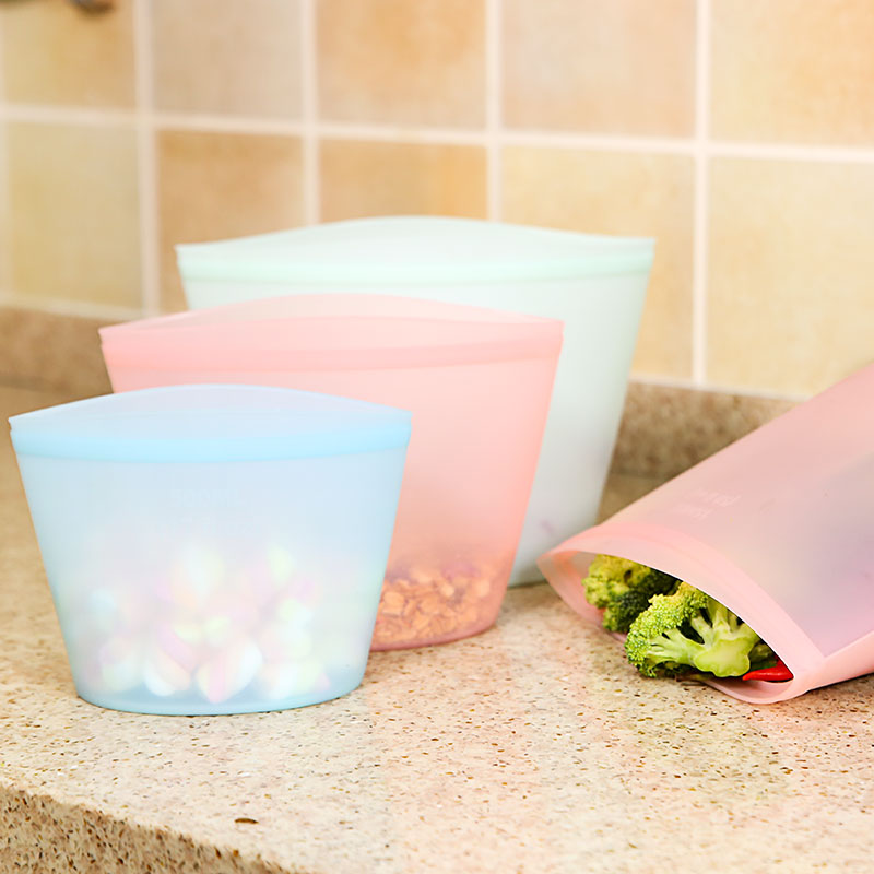 silicone food storage bags