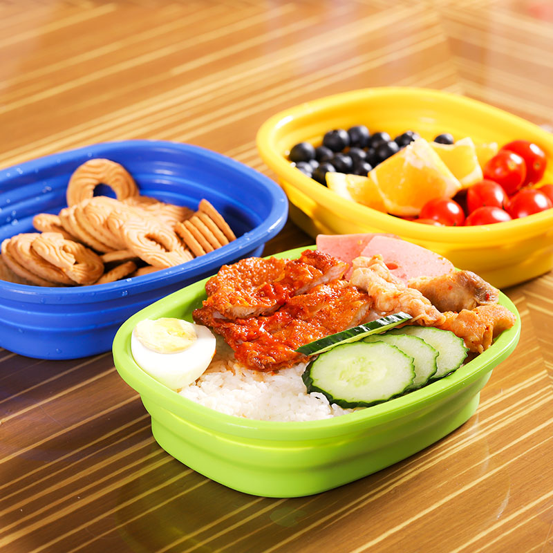 collapsible food containers