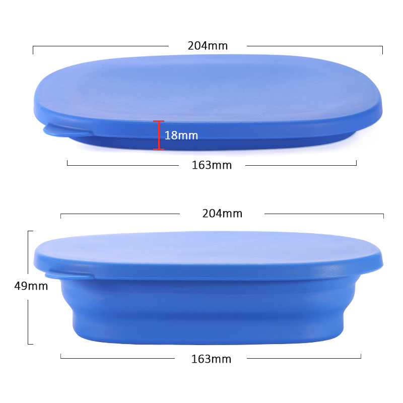 collapsible food containers