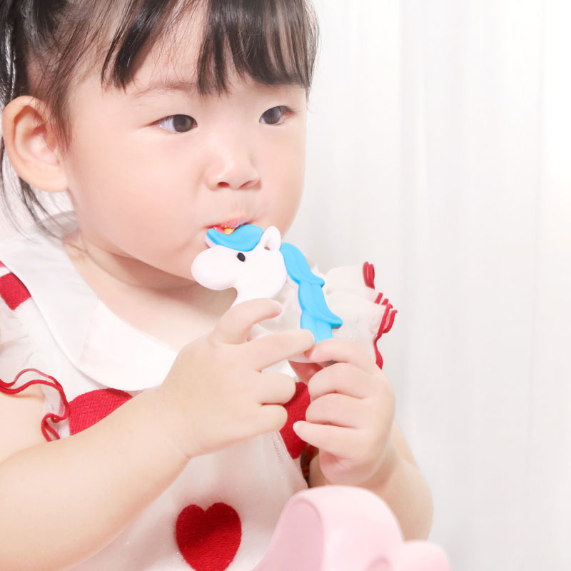 silicone baby teether