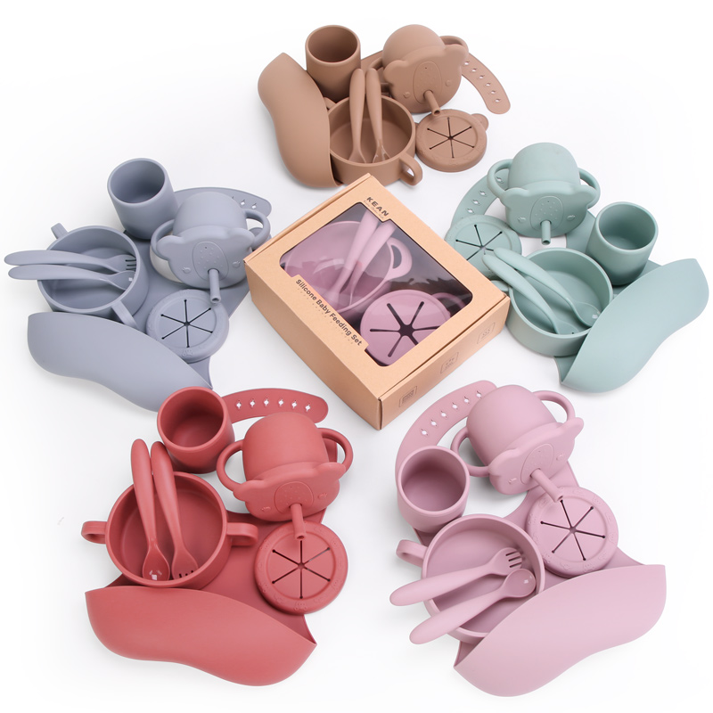 silicone weaning set