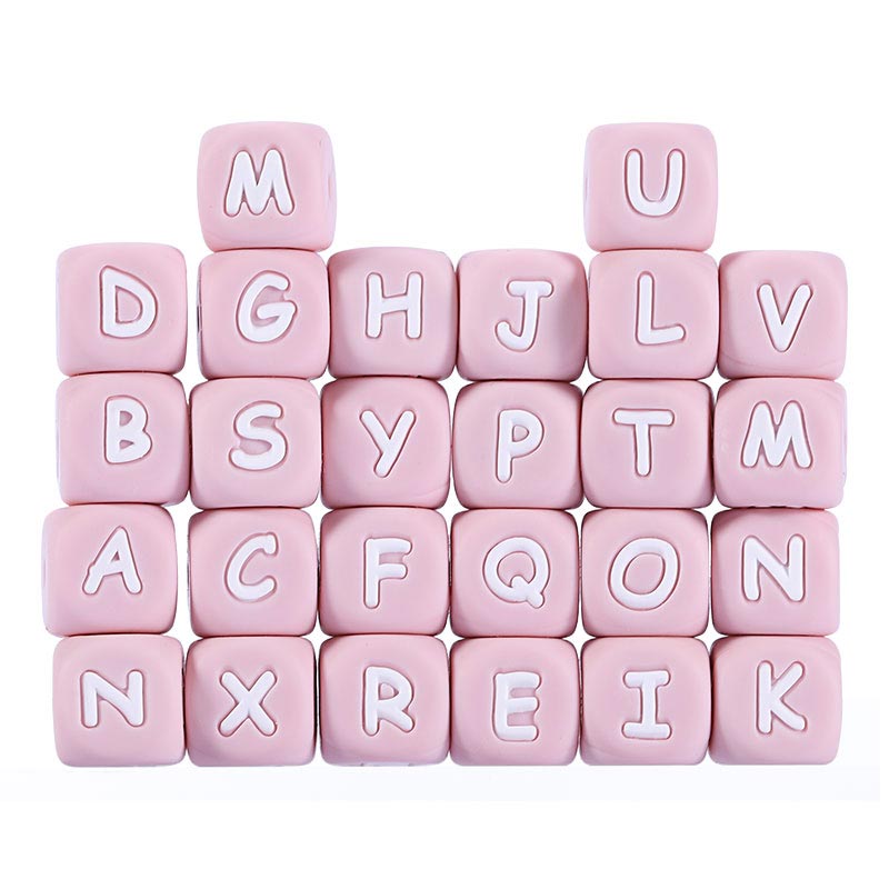 Wholesale Silicone Letter Beads