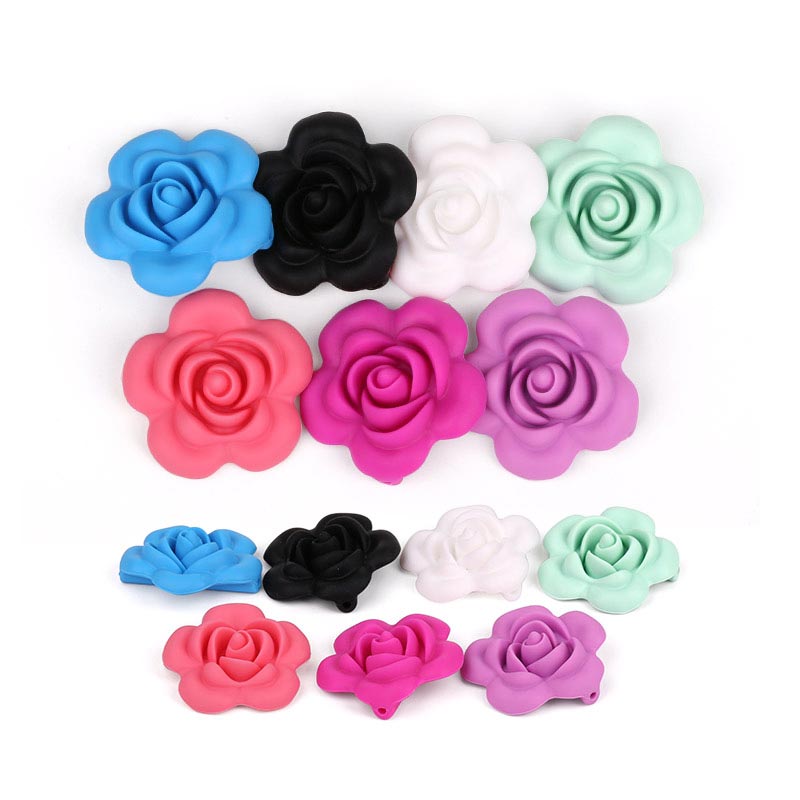 Silicone Flower Beads Supplier