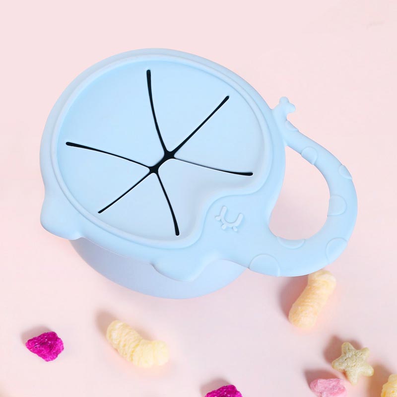 Wholesale Elephant Silicone Snack Cup