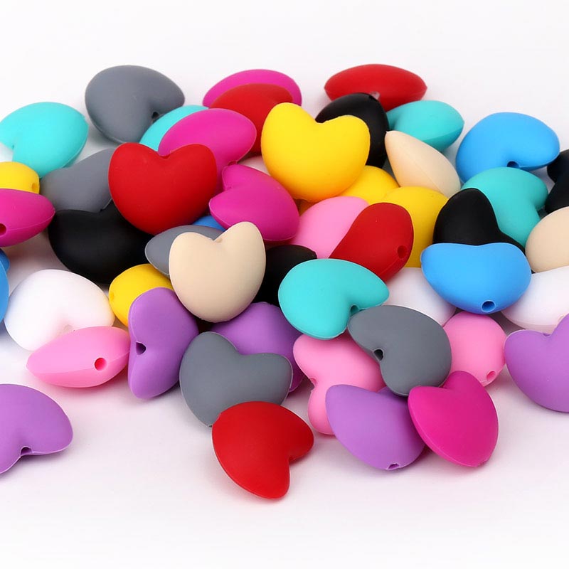 Wholesale Loose Heart Beads