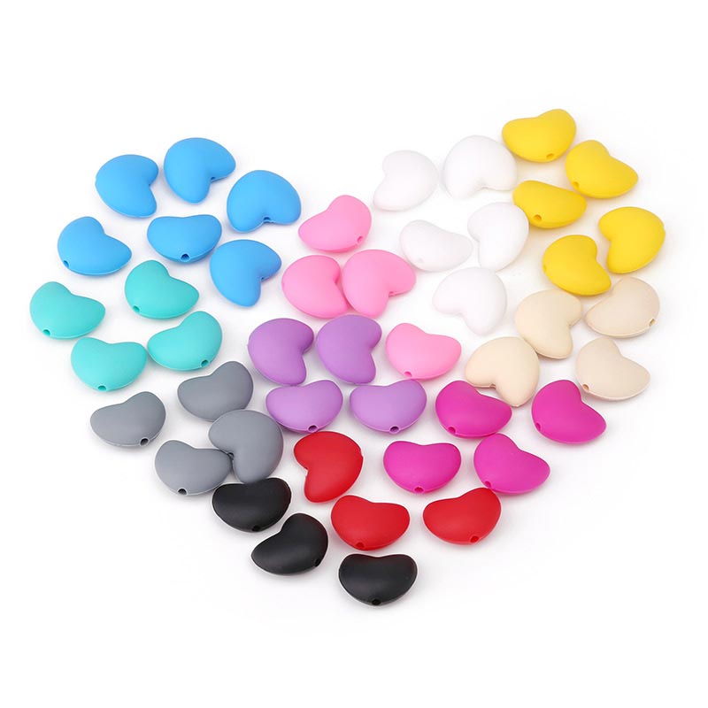 Wholesale Loose Heart Beads