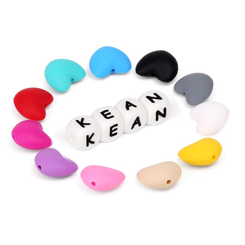 Wholesale Loose Heart Beads