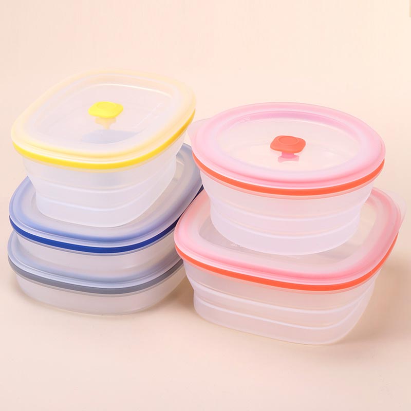 Silicone Foldable Lunch Box