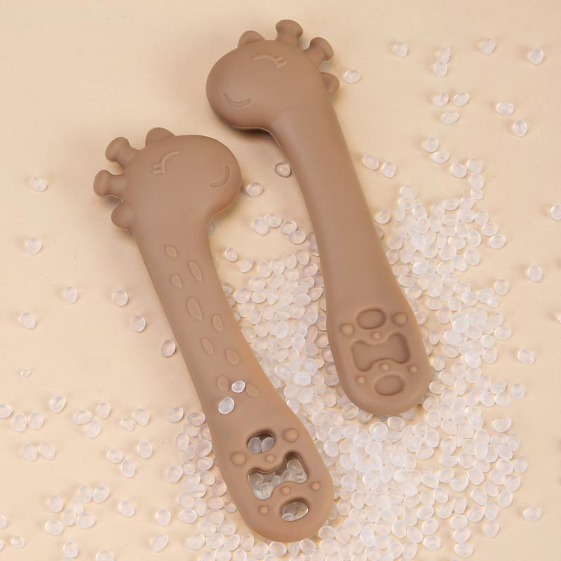 Giraffe Dip Weaning Spoon