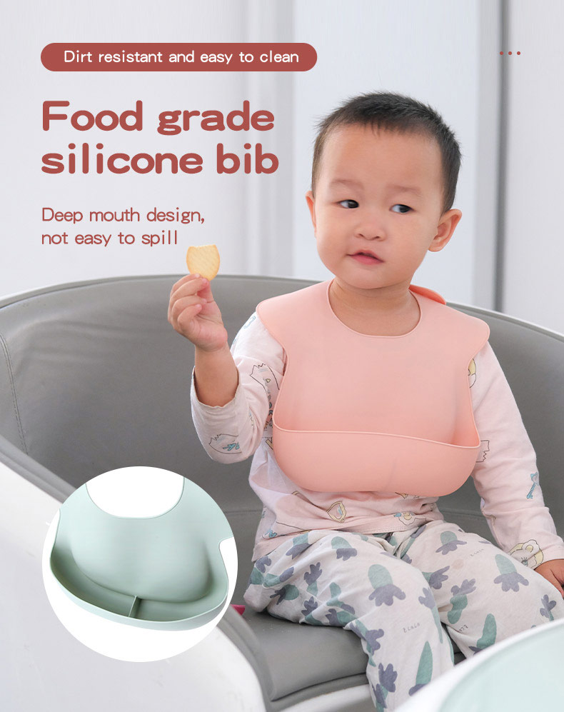 Baby Silicone Bib