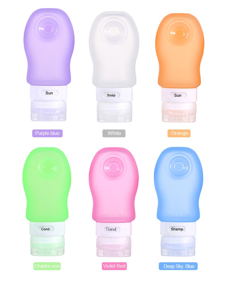 Silicone Suction Travel Bottle Wholesale