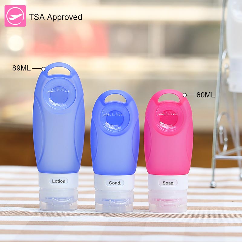 Soft Silicone Travel Bottles